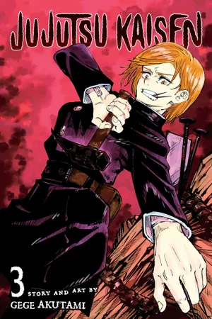 Jujutsu Kaisen, Vol. 3 cover