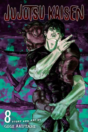Jujutsu Kaisen, Vol. 8 cover