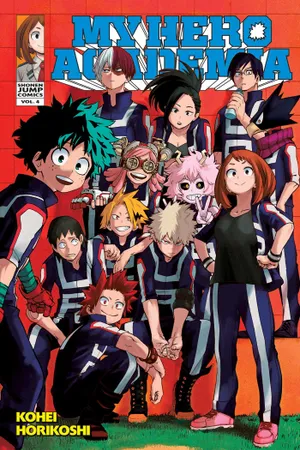 My Hero Academia, Vol. 4 cover