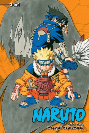 Naruto (3-in-1 Edition), Vol. 3 cover