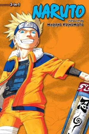 Naruto (3-in-1 Edition), Vol. 4 cover