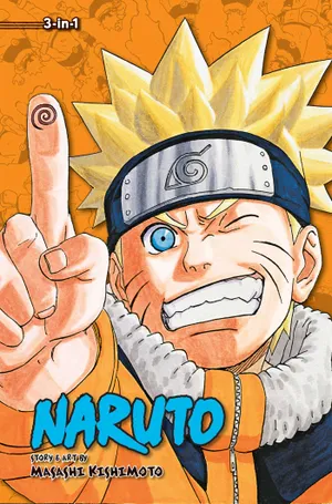 Naruto (3-in-1 Edition), Vol. 8 cover