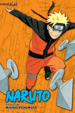 Naruto (3-in-1 Edition), Vol. 12 cover