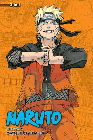 Naruto (3-in-1 Edition), Vol. 22 cover